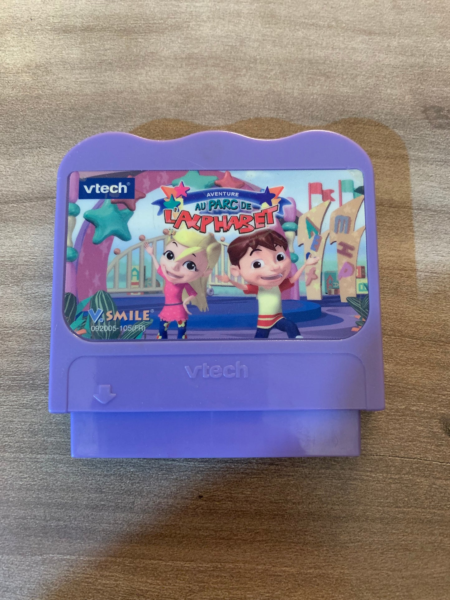 PiXEL-RETRO.COM : VTECH V.SMILE AVENTURE AU PARC DE L'ALPHABET JEU NTSC