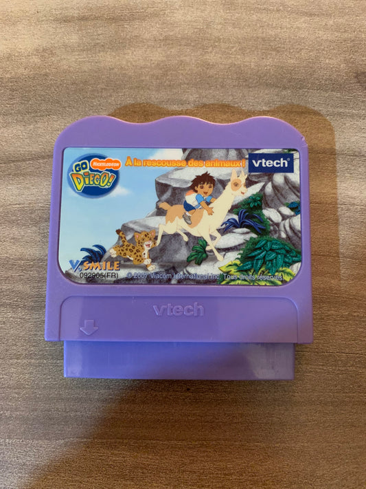 PiXEL-RETRO.COM : VTECH V.SMILE MOTION GAME NTSC GO DIEGO! À LA RESCOUSSE DES ANIMAUX!