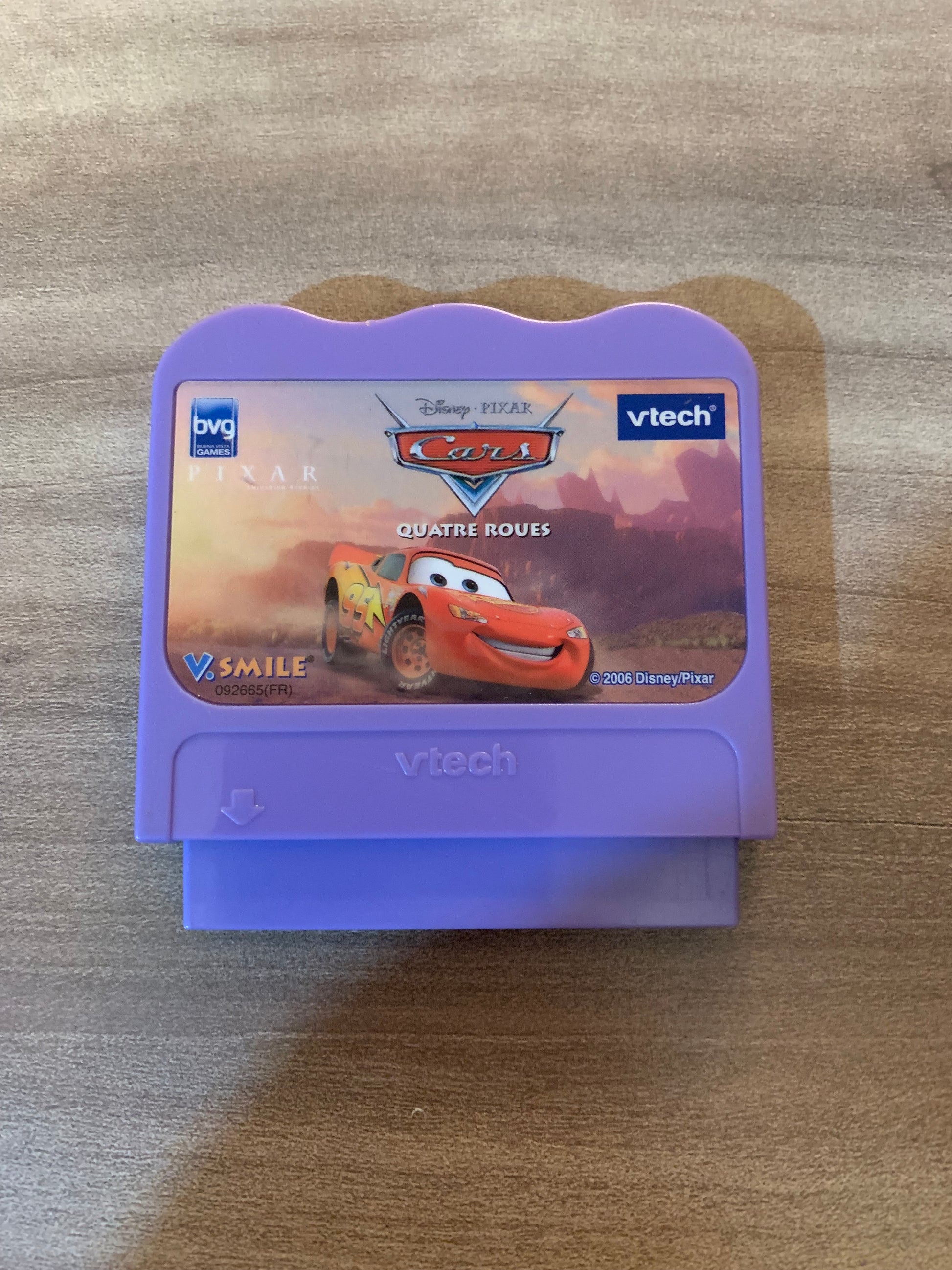 PiXEL-RETRO.COM : VTECH V.SMILE MOTION GAME NTSC CARS QUATRE ROUES