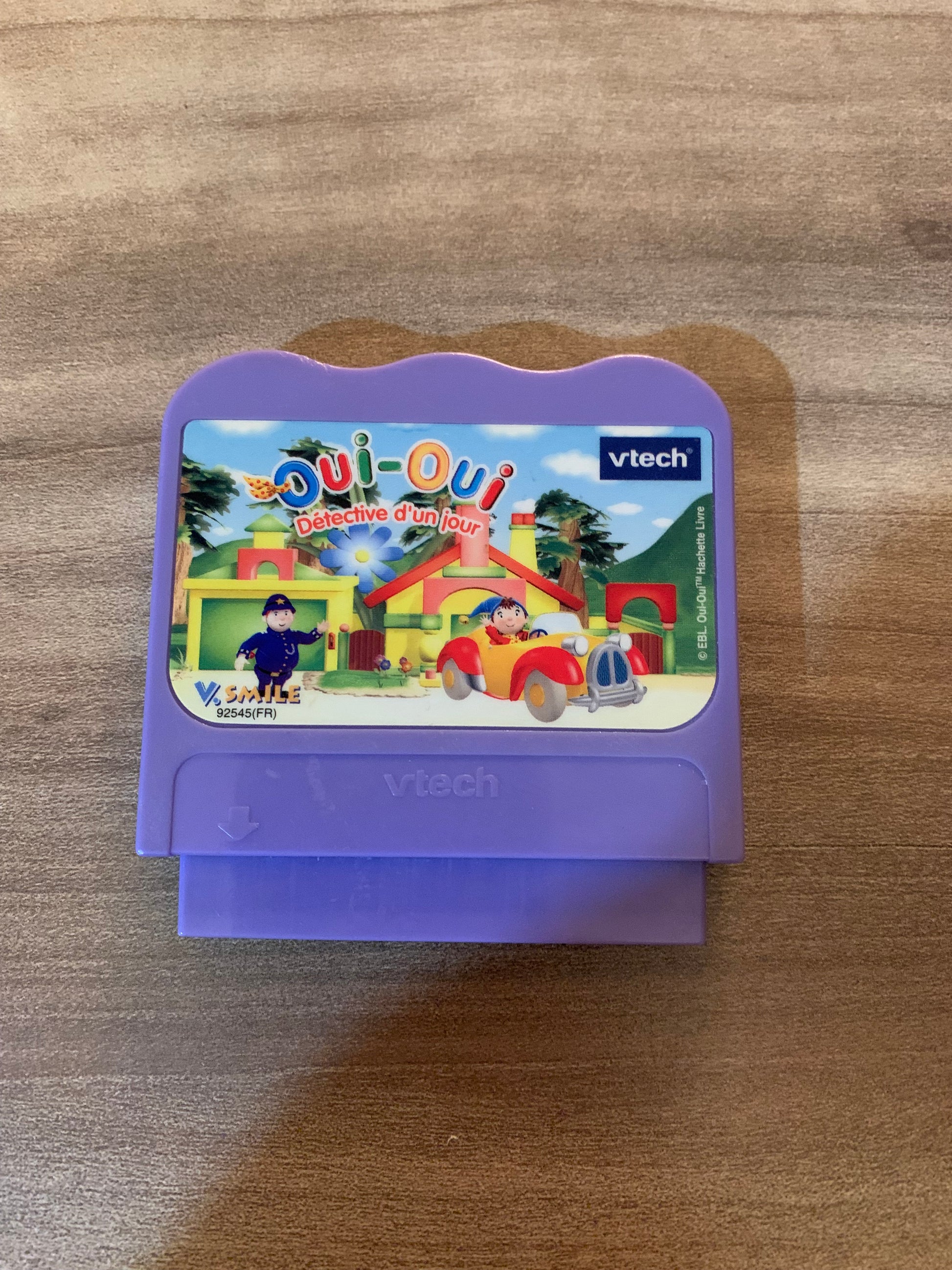 PiXEL-RETRO.COM : VTECH V.SMILE MOTION GAME NTSC OUI-OUI DÉTECTIVE D'UN JOUR