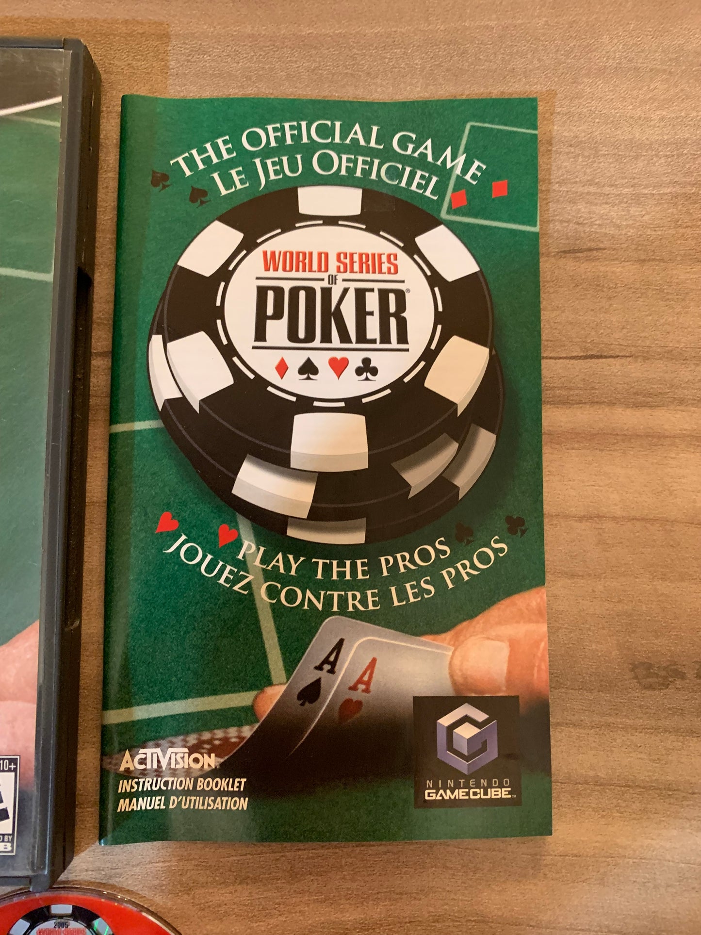 NiNTENDO GAMECUBE [NGC] | WORLD SERiES POKER PLAY THE PROS