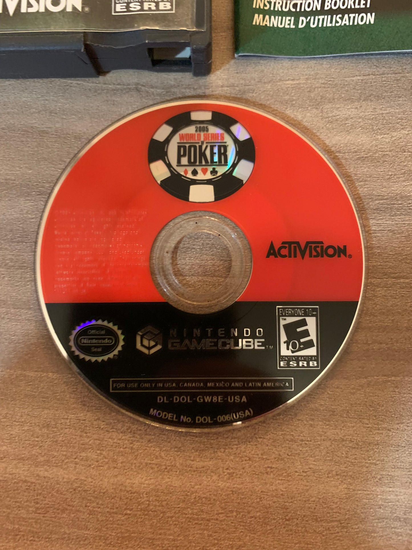 NiNTENDO GAMECUBE [NGC] | WORLD SERiES POKER PLAY THE PROS