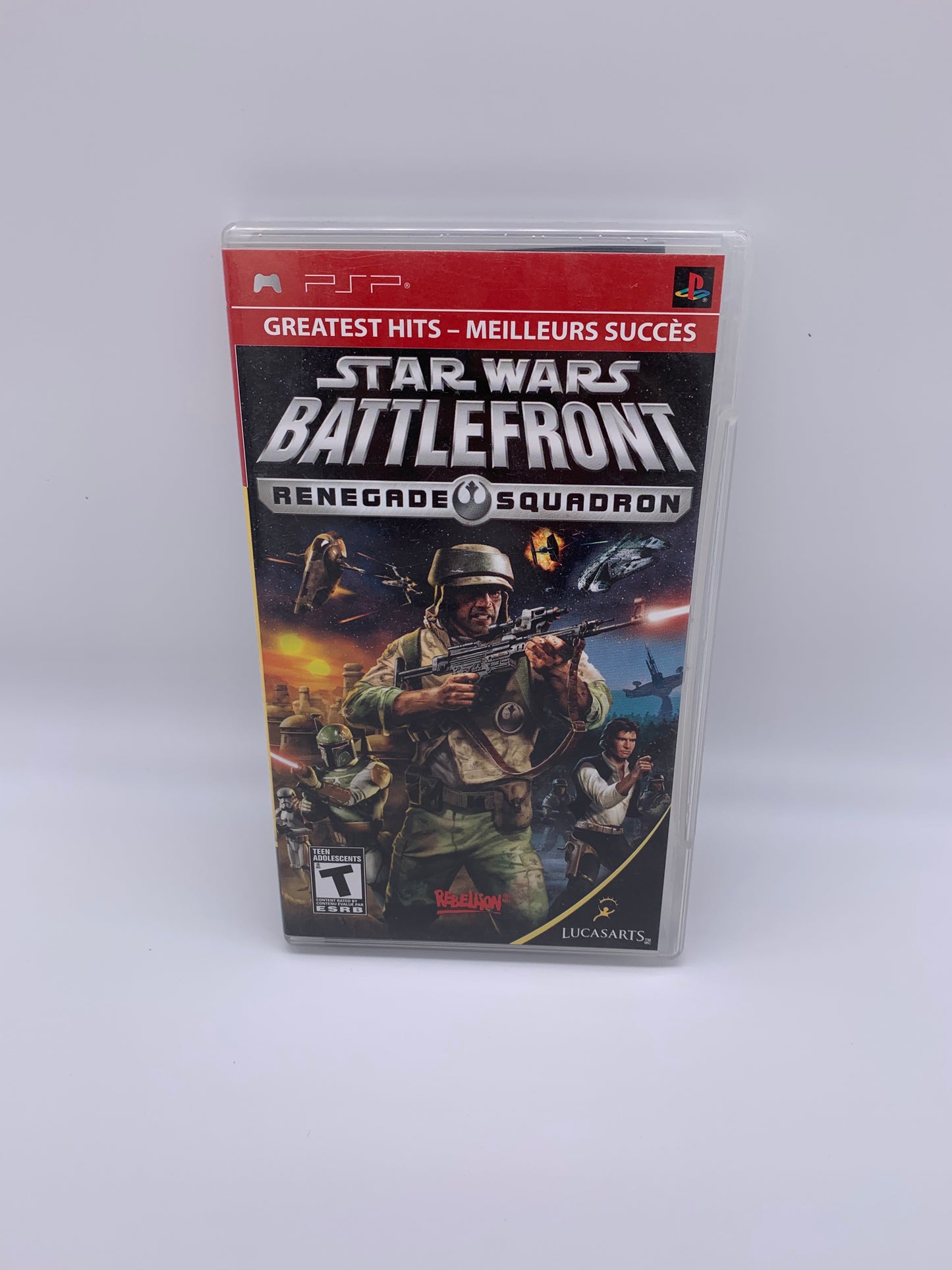 SONY PLAYSTATiON PORTABLE [PSP] | STAR WARS BATTLEFRONT RENEGADE SQUADRON | GREATEST HiTS