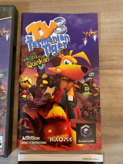 NiNTENDO GAMECUBE [NGC] | TY THE TASMANiAN TiGER 3 NiGHT OF THE QUiNKAN