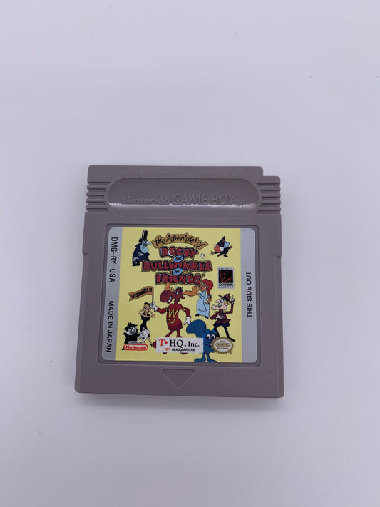 PiXEL-RETRO.COM : GAME BOY GAMEBOY (GB) SPOT THE VIDEO GAME! GAME NTSC THE ADVENTURES OF ROCKY AND BULLWINKLE AND FRIENDS
