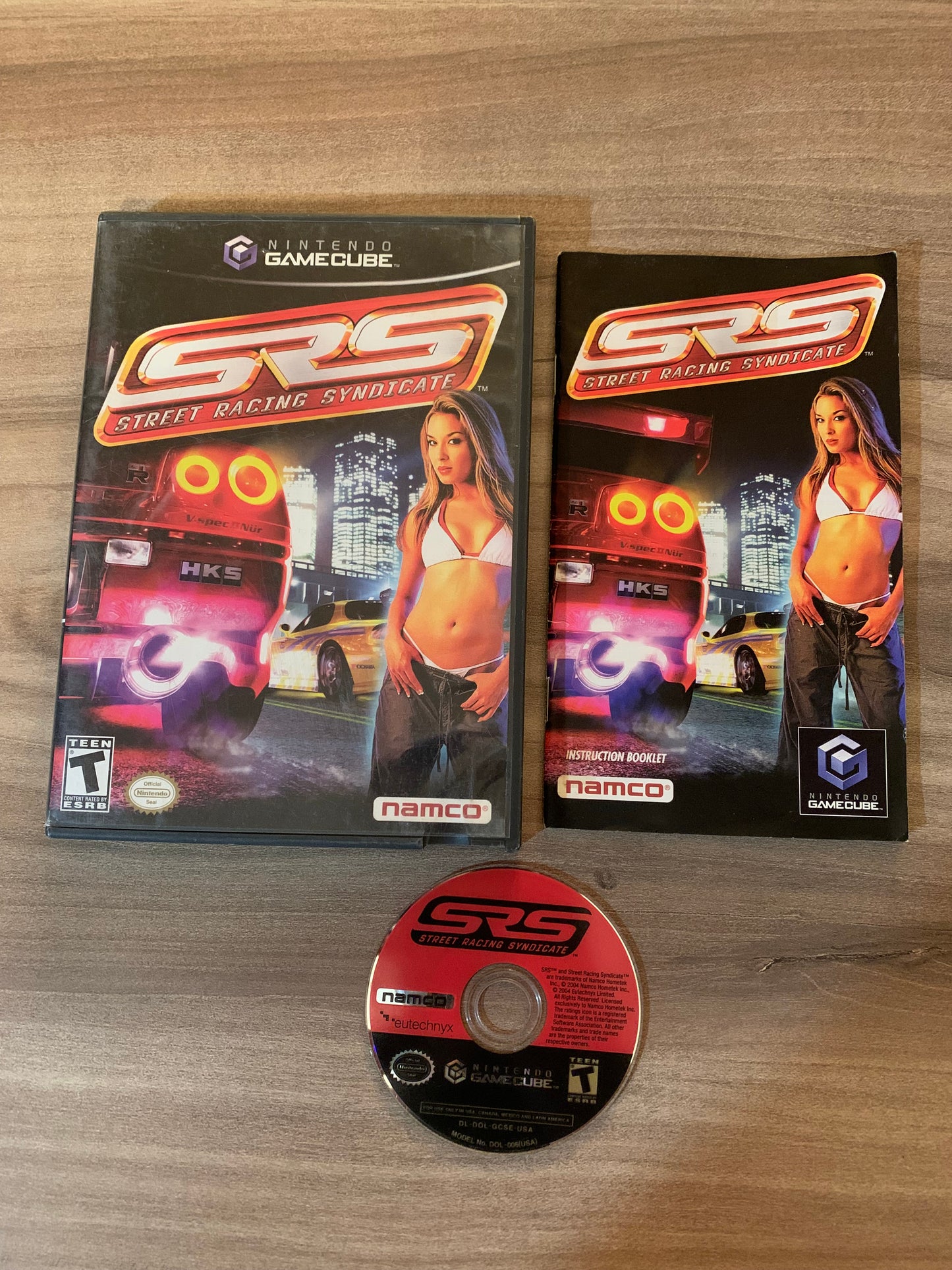 PiXEL-RETRO.COM : NINTENDO GAMECUBE COMPLETE CIB BOX MANUAL GAME NTSC SRS STREET RACING SYNDICATE