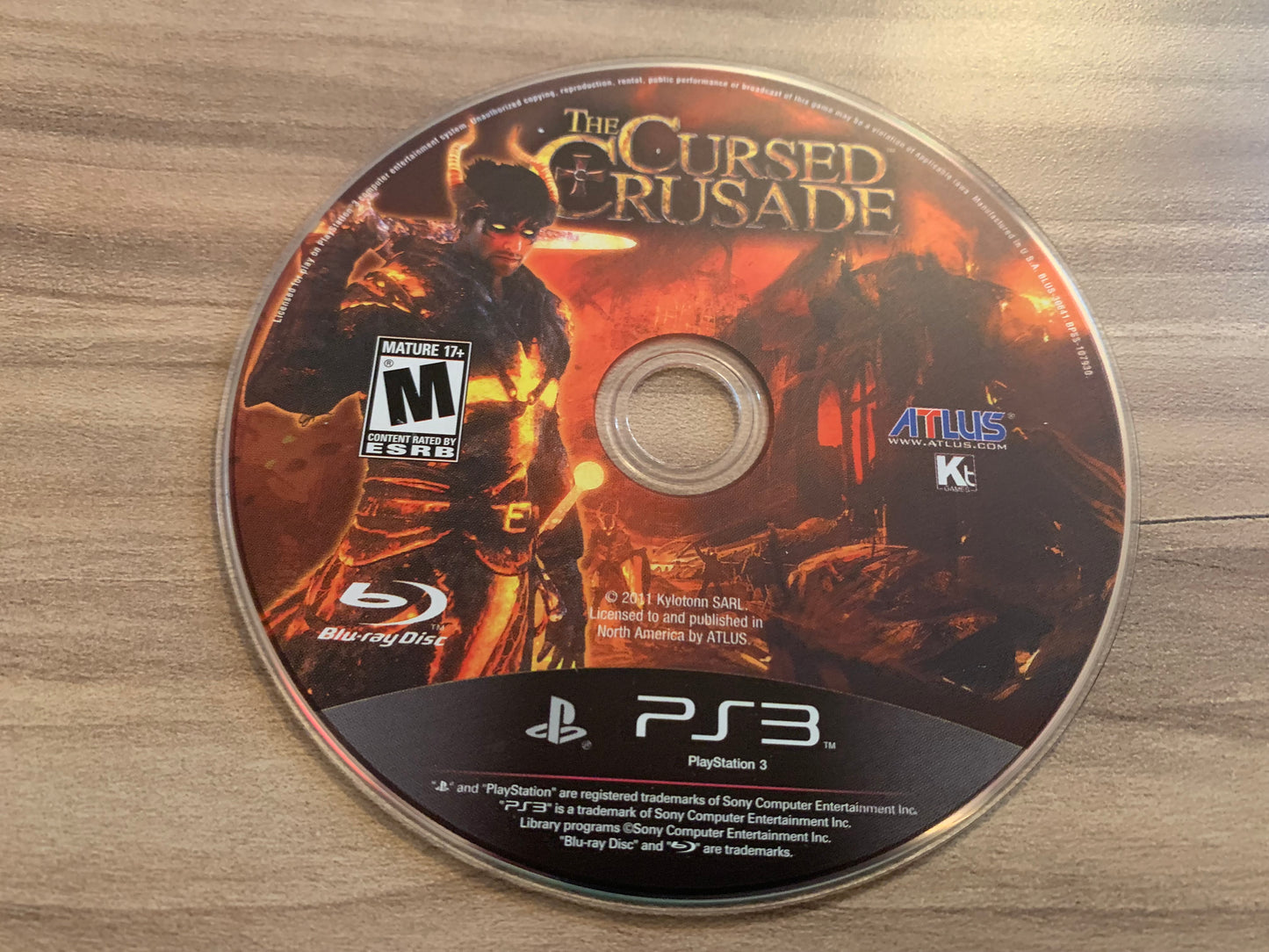 SONY PLAYSTATiON 3 [PS3] | THE CURSED CRUSADE