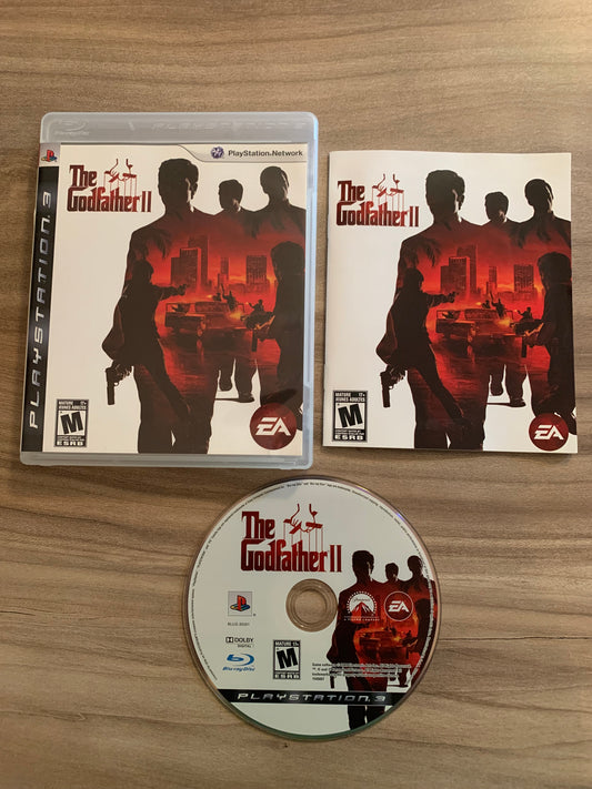 PiXEL-RETRO.COM : SONY PLAYSTATION 3 (PS3) COMPLET CIB BOX MANUAL GAME NTSC THE GODFATHER II