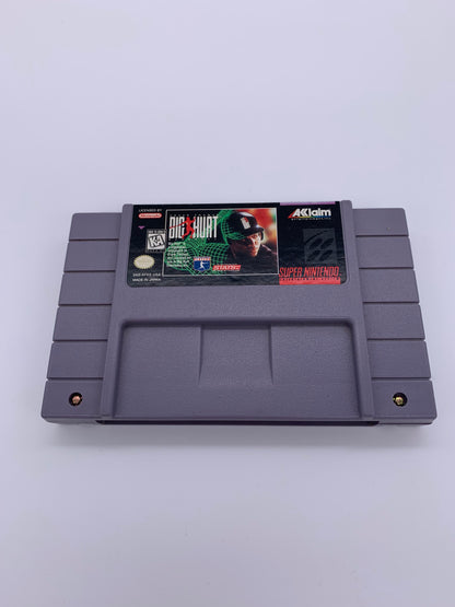 PiXEL-RETRO.COM : SUPER NINTENDO NES (SNES) GAME NTSC FRANK THOMAS BIG HURT BASEBALL