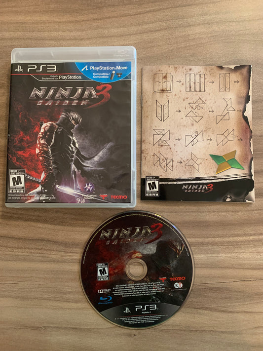 PiXEL-RETRO.COM : SONY PLAYSTATION 3 (PS3) COMPLET CIB BOX MANUAL GAME NTSC NINJA GAIDEN 3