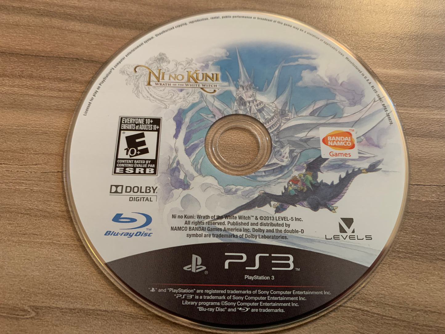 SONY PLAYSTATiON 3 [PS3] | Ni NO KUNi WRATH OF THE WHiTE WiTCH