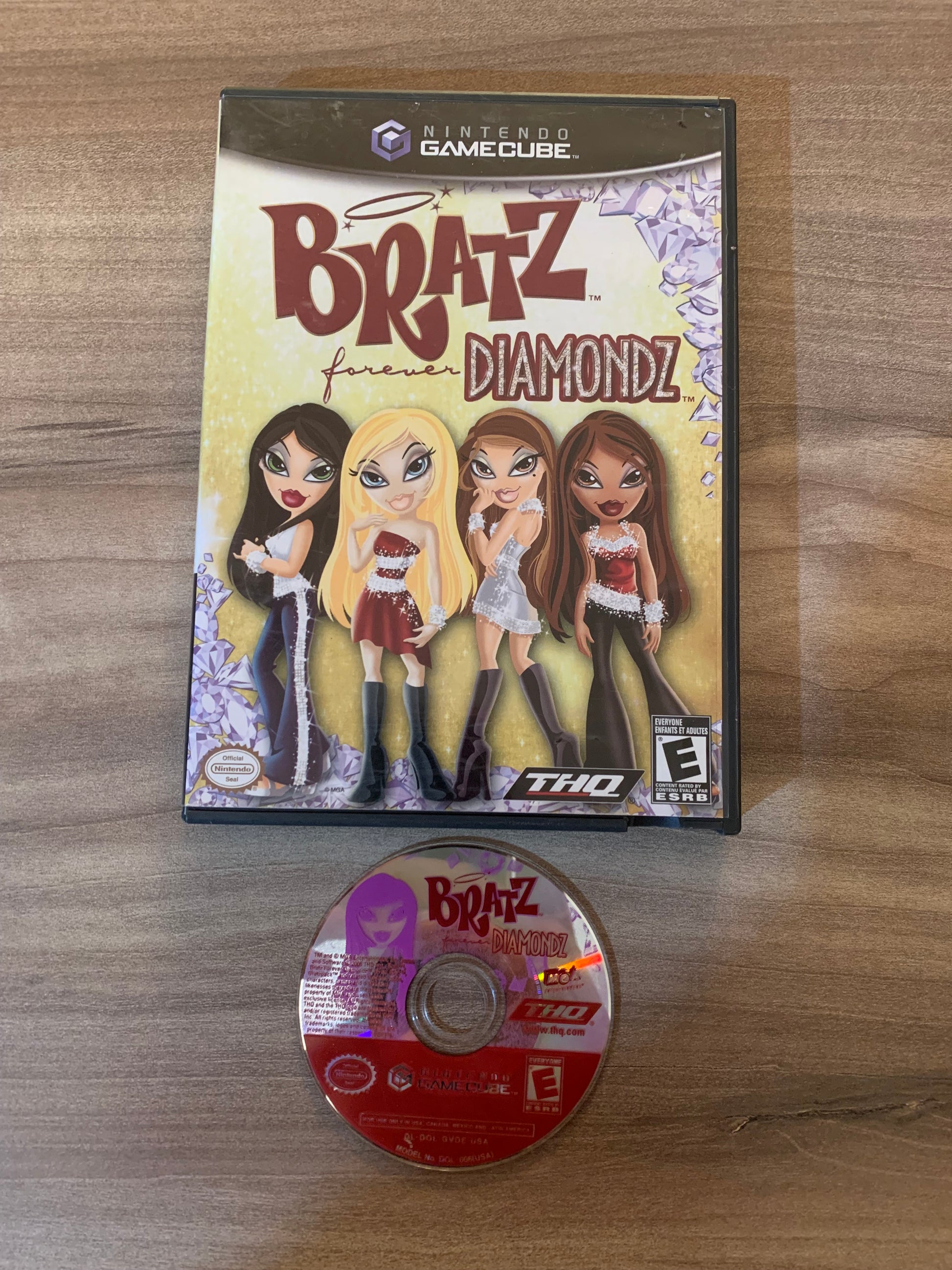 PiXEL-RETRO.COM : NINTENDO GAMECUBE COMPLETE CIB BOX MANUAL GAME NTSC BRATZ FOREVER DIAMONDZ