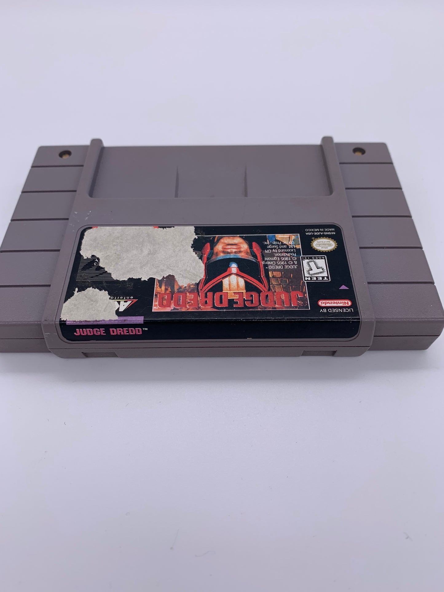 SUPER NiNTENDO [SNES] | JUDGE DREDD