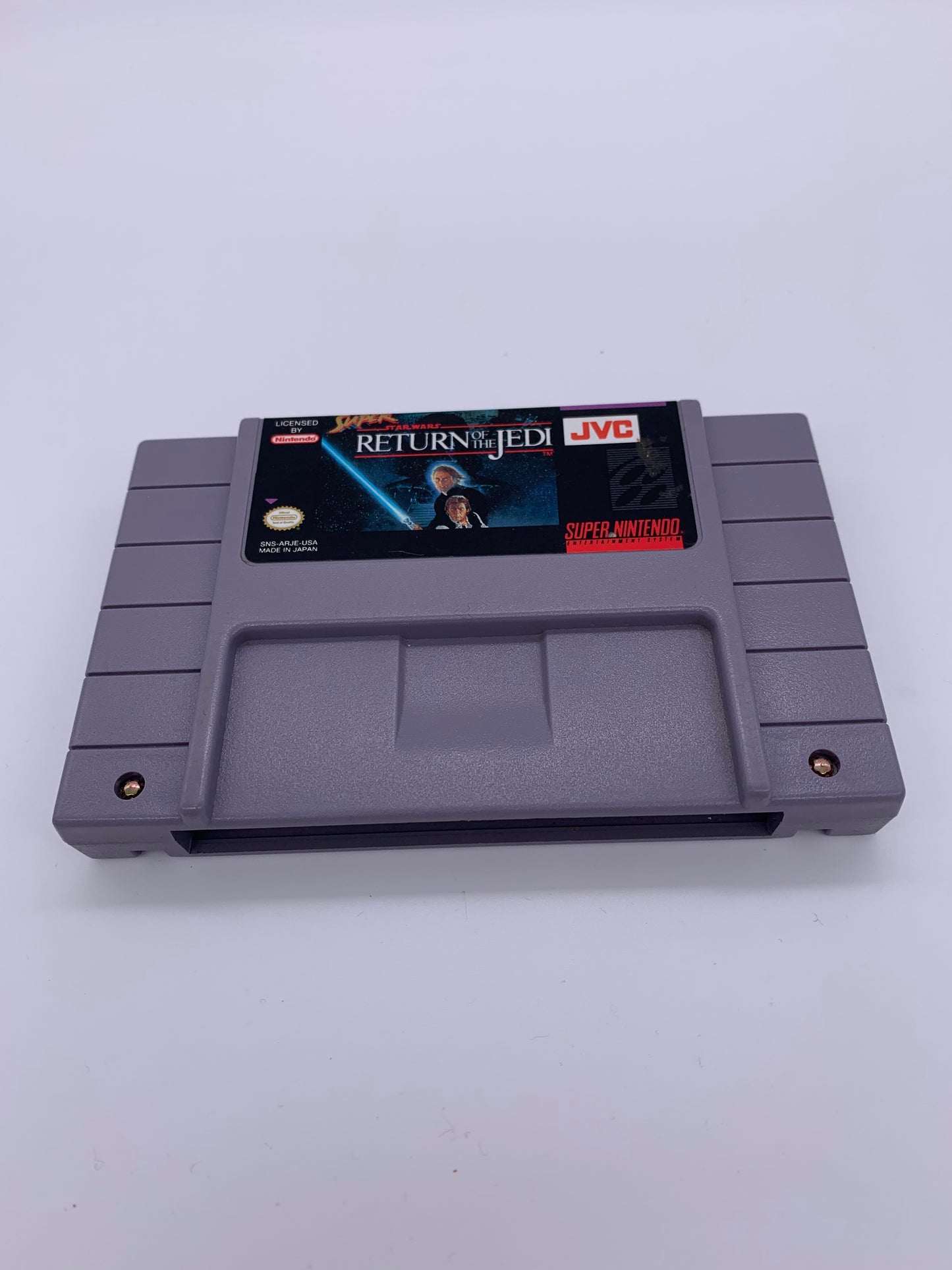 PiXEL-RETRO.COM : SUPER NINTENDO NES (SNES) GAME NTSC SUPER STAR WARS RETURN OF THE JEDI