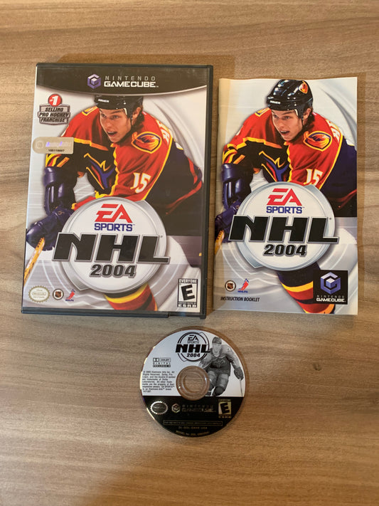 PiXEL-RETRO.COM : NINTENDO GAMECUBE COMPLETE CIB BOX MANUAL GAME NTSC NHL 2004