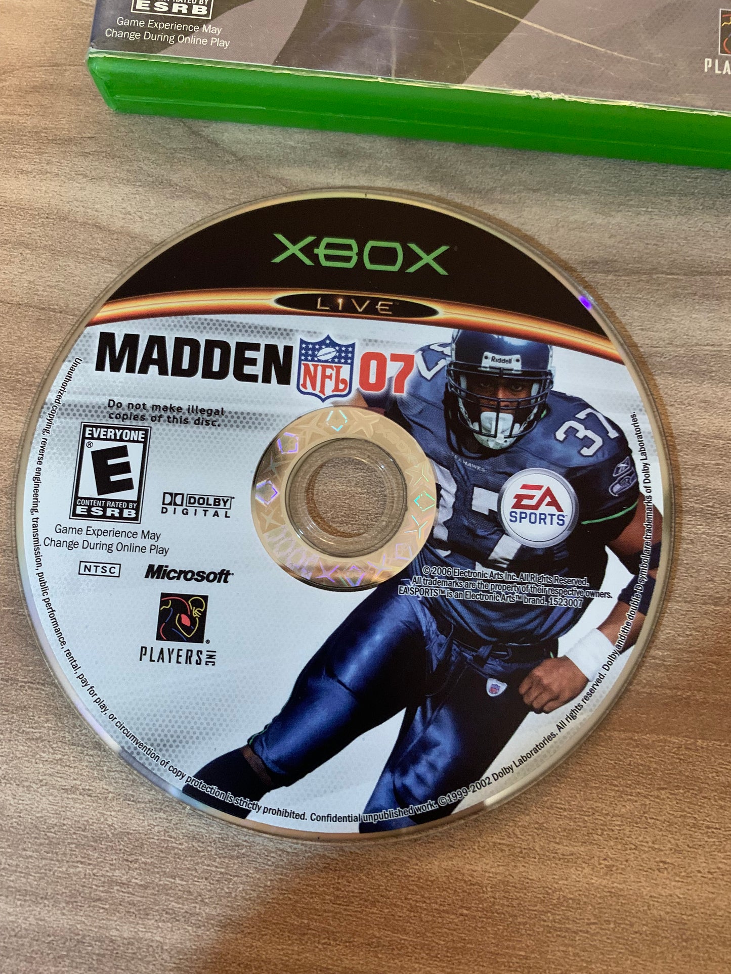 MiCROSOFT XBOX ORiGiNAL | MADDEN NFL 07