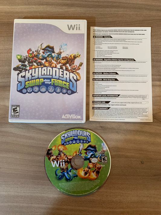 PiXEL-RETRO.COM : NINTENDO WII COMPLET CIB BOX MANUAL GAME NTSC SKYLANDERS SWAP FORCE