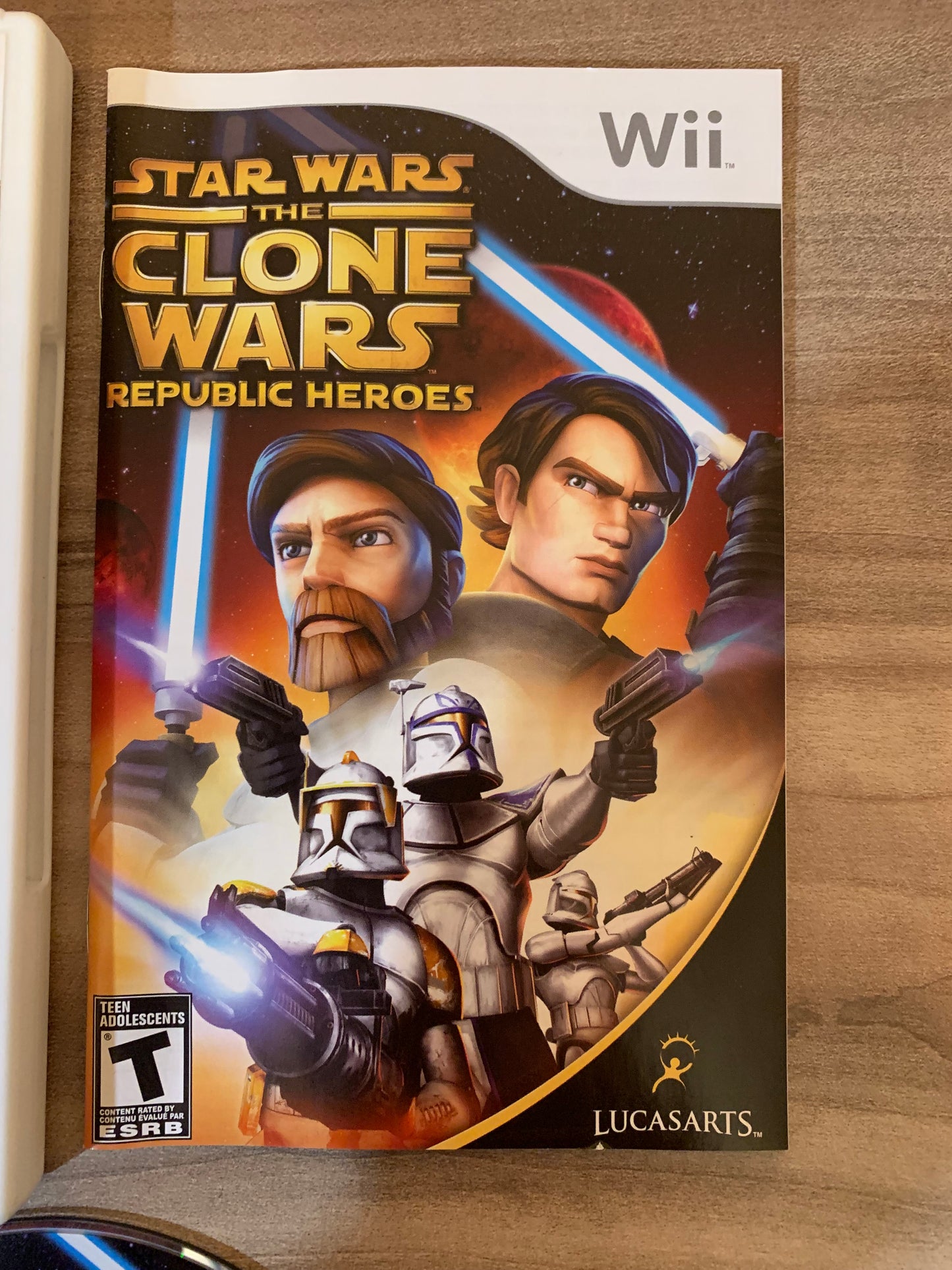 NiNTENDO Wii | STAR WARS THE CLONE WARS REPUBLiC HEROES