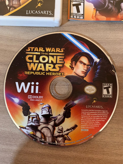 NiNTENDO Wii | STAR WARS THE CLONE WARS REPUBLiC HEROES