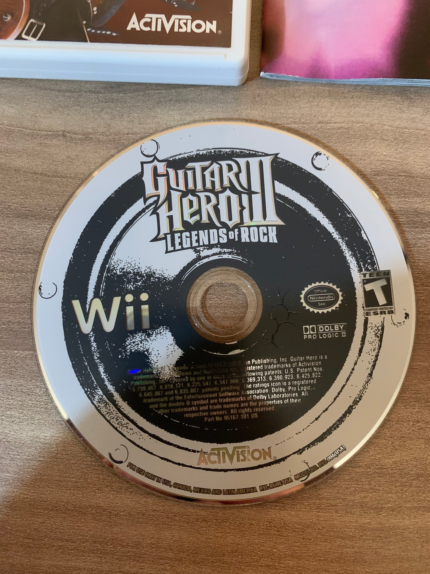 NiNTENDO Wii | GUiTAR HERO III LEGENDS OF ROCK