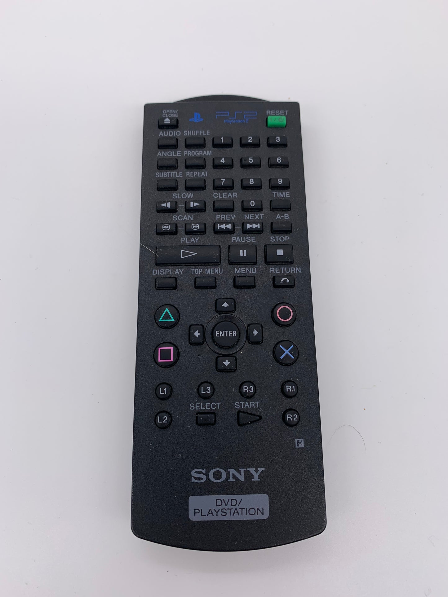PiXEL-RETRO.COM : SONY PLAYSTATION 2 (PS2) DVD MOVIE PLAYBACK KIT REMOTE CONTROLLER UNIVERSAL MEDIA NTSC MODEL SCPH-10420