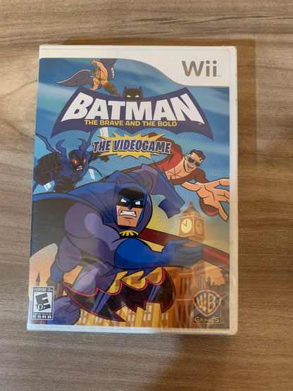 PiXEL-RETRO.COM : NINTENDO WII COMPLET CIB BOX MANUAL GAME NTSC BATMAN THE BRAVE AND THE BOLD THE VIDEOGAME