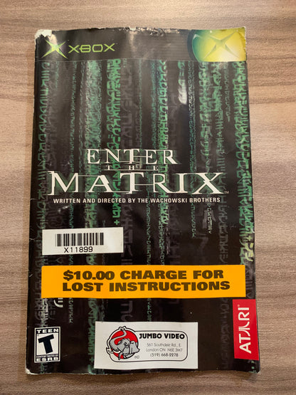 MiCROSOFT XBOX ORiGiNAL | ENTER THE MATRiX