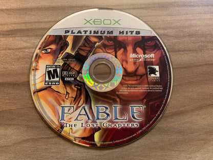 MiCROSOFT XBOX ORiGiNAL | FABLE THE LOST CHAPTERS | PLATiNUM HiTS