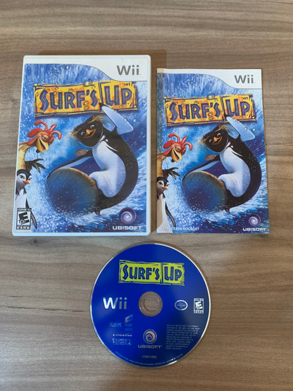 PiXEL-RETRO.COM : NINTENDO WII COMPLET CIB BOX MANUAL GAME NTSC SURF'S UP