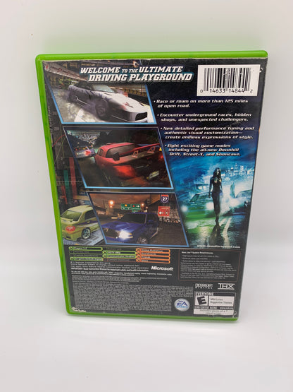 MiCROSOFT XBOX ORiGiNAL | NEED FOR SPEED UNDERGROUND 2