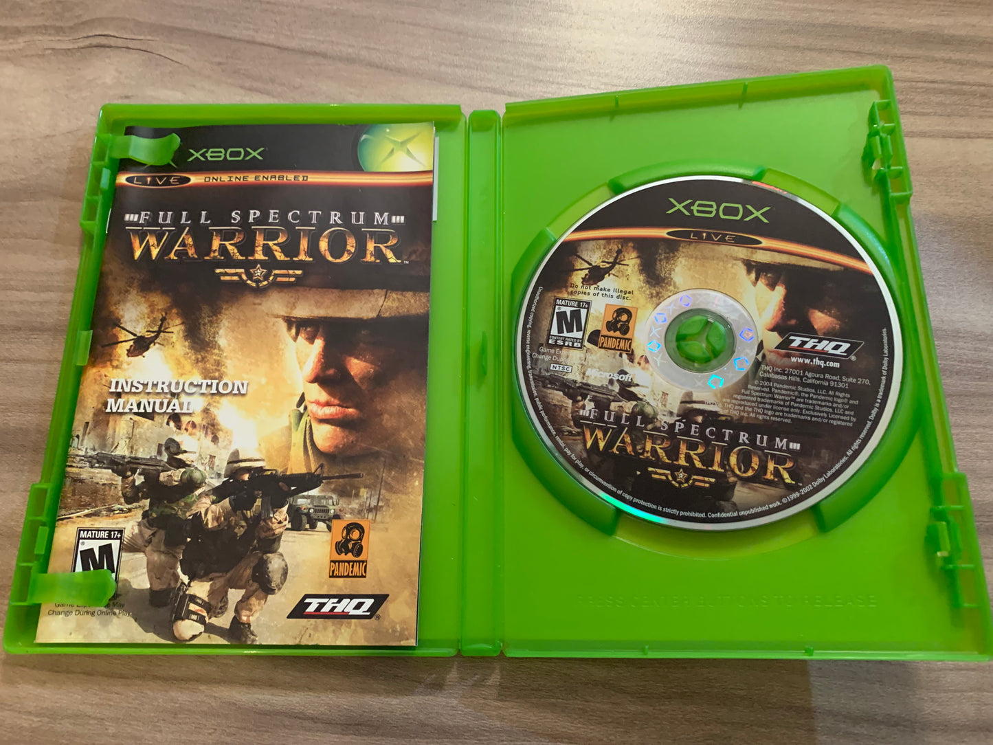 MiCROSOFT XBOX ORiGiNAL | FULL SPECTRUM WARRiOR