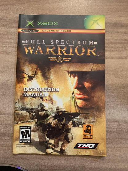 MiCROSOFT XBOX ORiGiNAL | FULL SPECTRUM WARRiOR