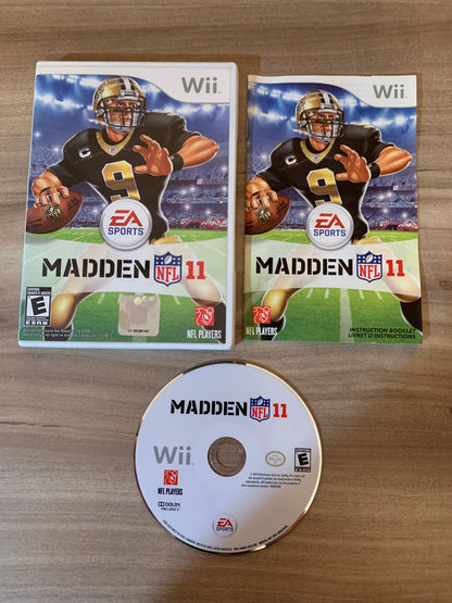 PiXEL-RETRO.COM : NINTENDO WII COMPLET CIB BOX MANUAL GAME NTSC MADDEN NFL 11