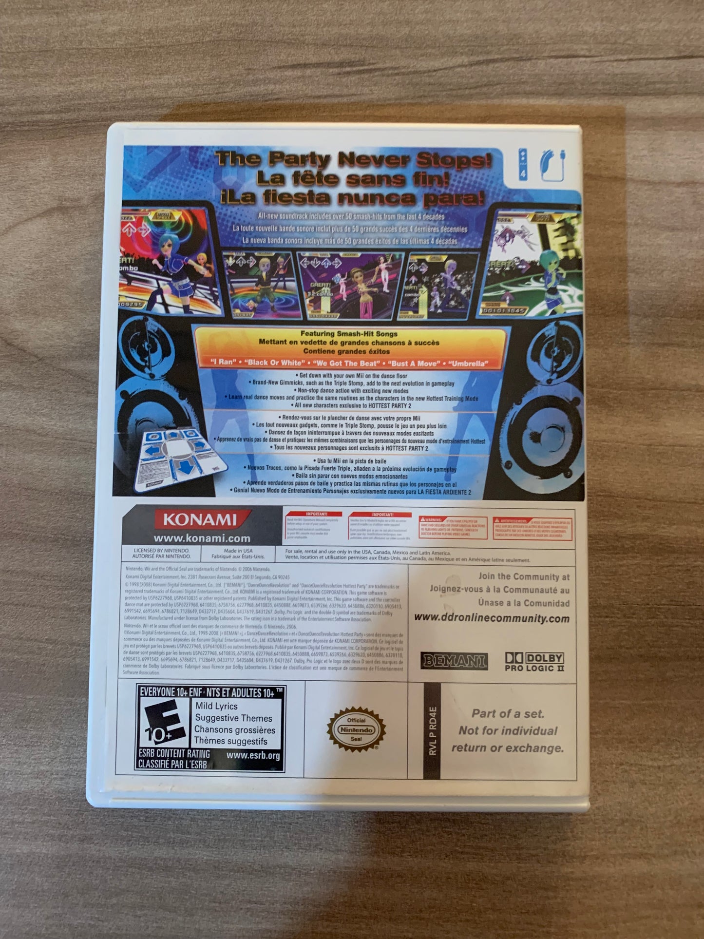 NiNTENDO Wii | DANCE DANCE REVOLUTiON HOTTEST PARTY 2