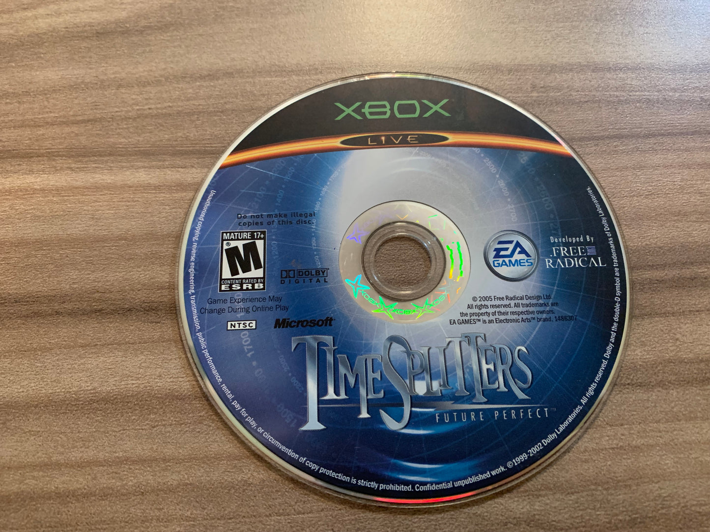 PiXEL-RETRO.COM : MICROSOFT XBOX COMPLETE CIB BOX MANUAL GAME NTSC TIME SPLITTERS FUTURE PERFECT