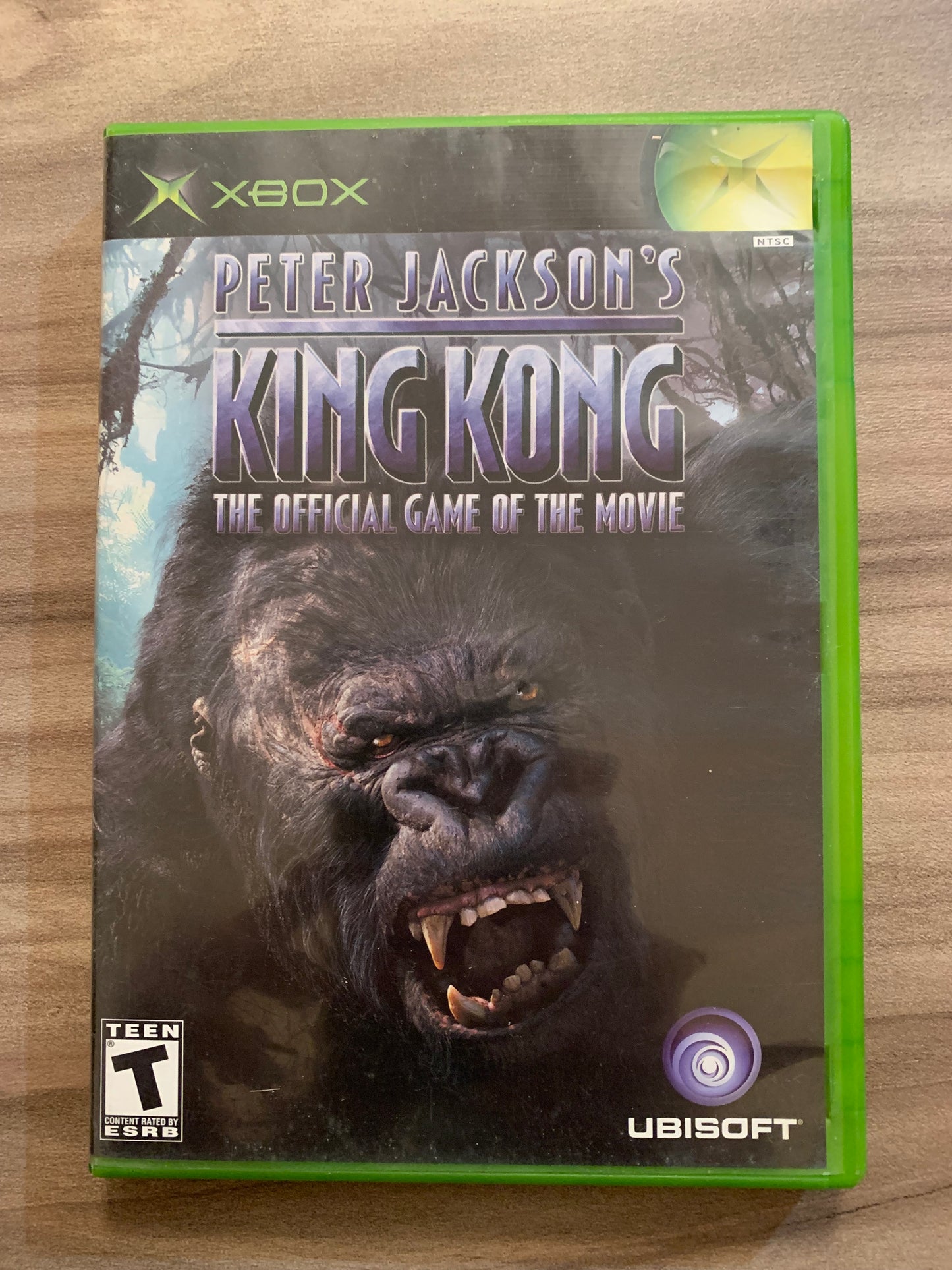 MiCROSOFT XBOX ORiGiNAL | PETER JACKSONS KiNG KONG THE OFFiCiAL GAME OF THE MOViE