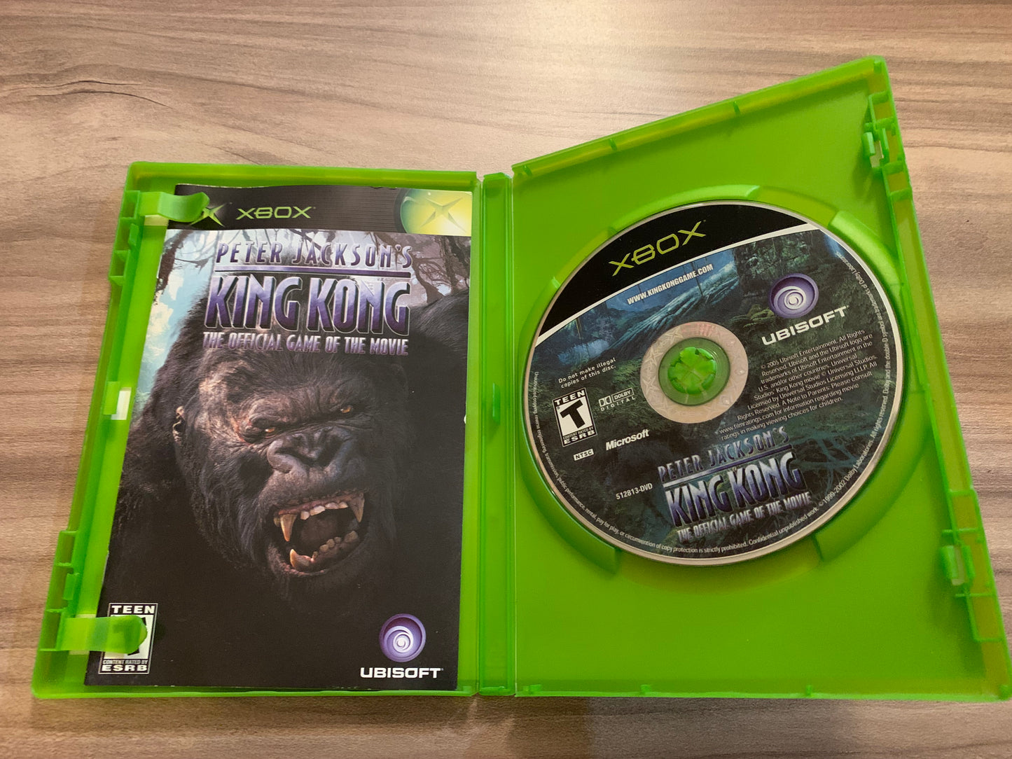 MiCROSOFT XBOX ORiGiNAL | PETER JACKSONS KiNG KONG THE OFFiCiAL GAME OF THE MOViE