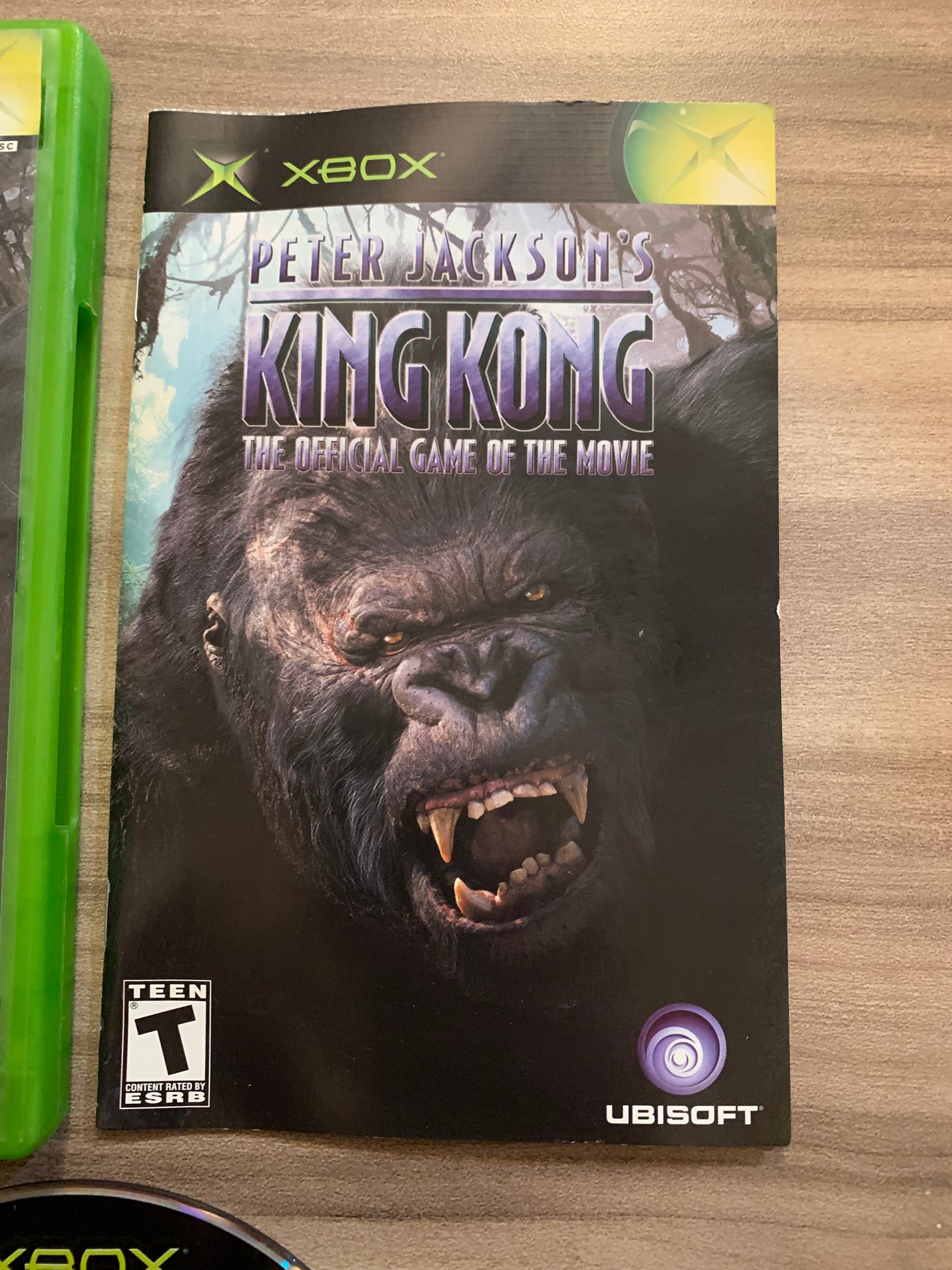 MiCROSOFT XBOX ORiGiNAL | PETER JACKSONS KiNG KONG THE OFFiCiAL GAME OF THE MOViE