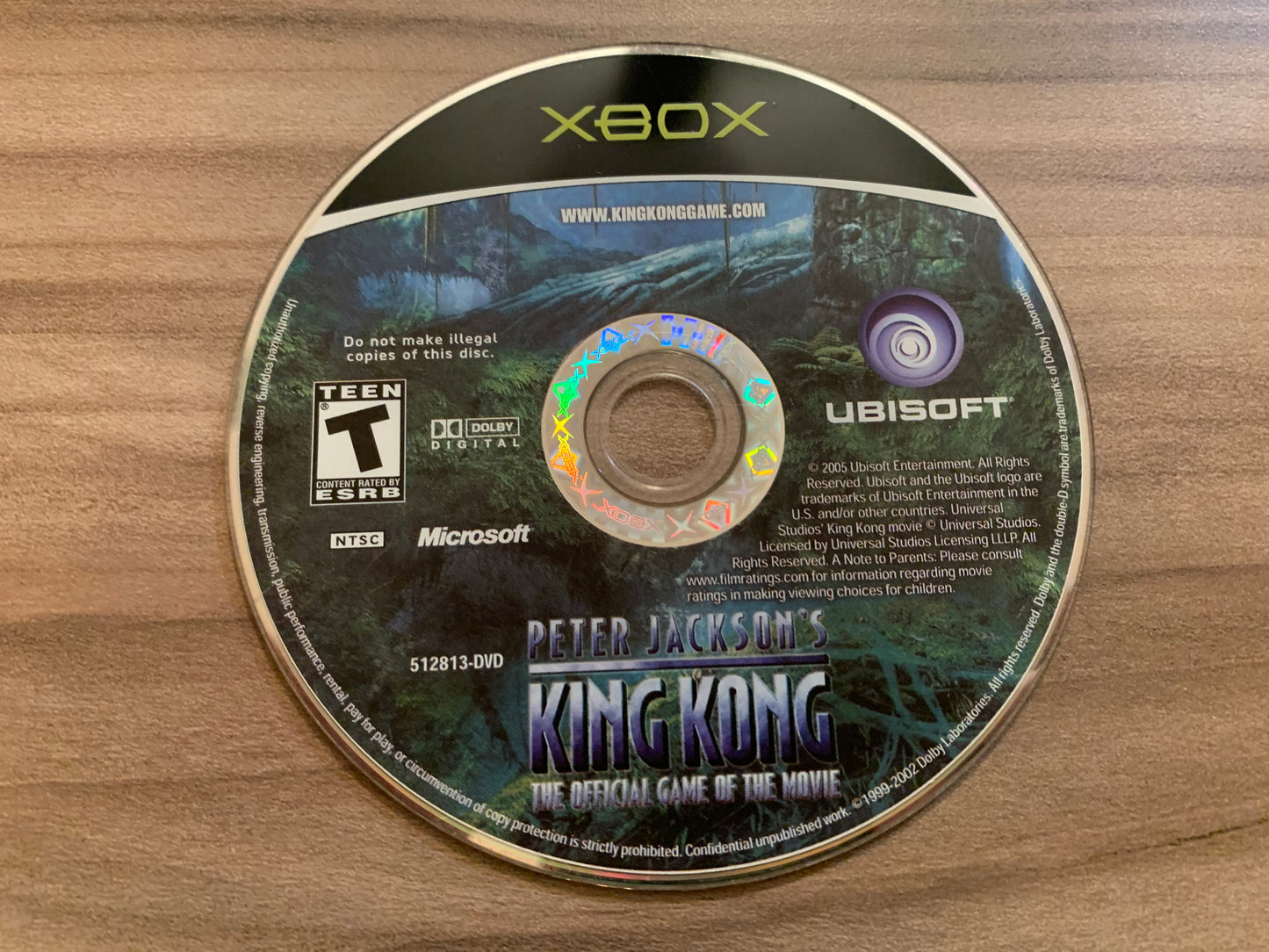 MiCROSOFT XBOX ORiGiNAL | PETER JACKSONS KiNG KONG THE OFFiCiAL GAME OF THE MOViE