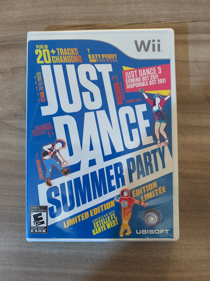 NiNTENDO Wii | JUST DANCE SUMMER PARTY | LiMiTED EDiTiON