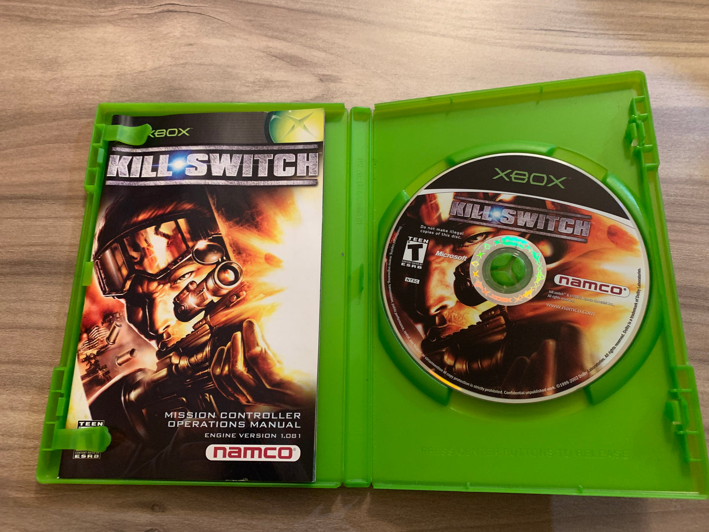 MiCROSOFT XBOX ORiGiNAL | KiLL SWiTCH