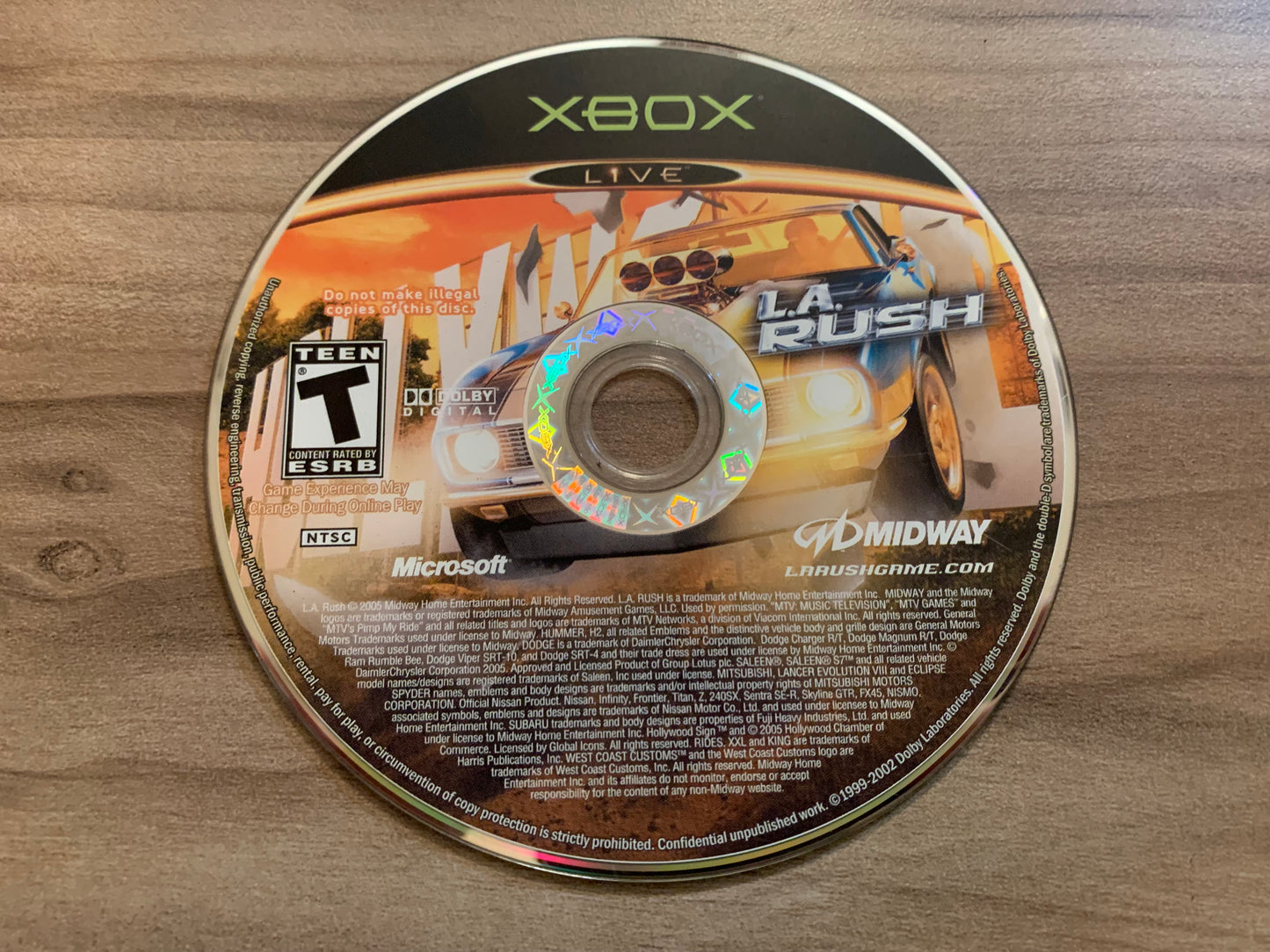 MiCROSOFT XBOX ORiGiNAL | THE RUSH