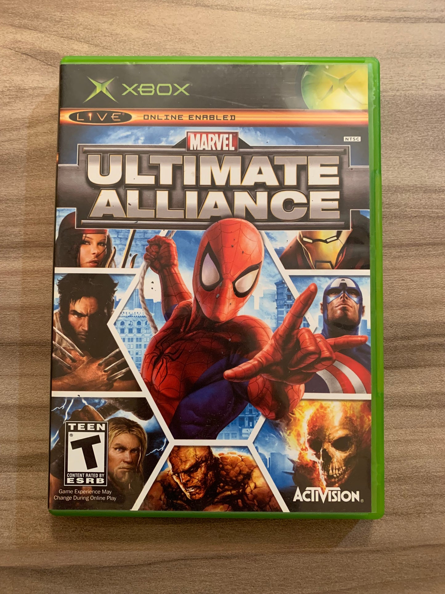 MiCROSOFT XBOX ORiGiNAL | MARVEL ULTiMATE ALLiANCE