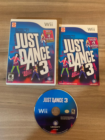 PiXEL-RETRO.COM : NINTENDO WII COMPLET CIB BOX MANUAL GAME NTSC JUST DANCE 3