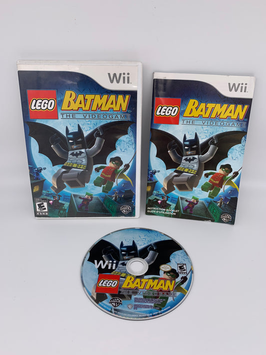 PiXEL-RETRO.COM : NINTENDO WII COMPLET CIB BOX MANUAL GAME NTSC LEGO BATMAN THE VIDEOGAME