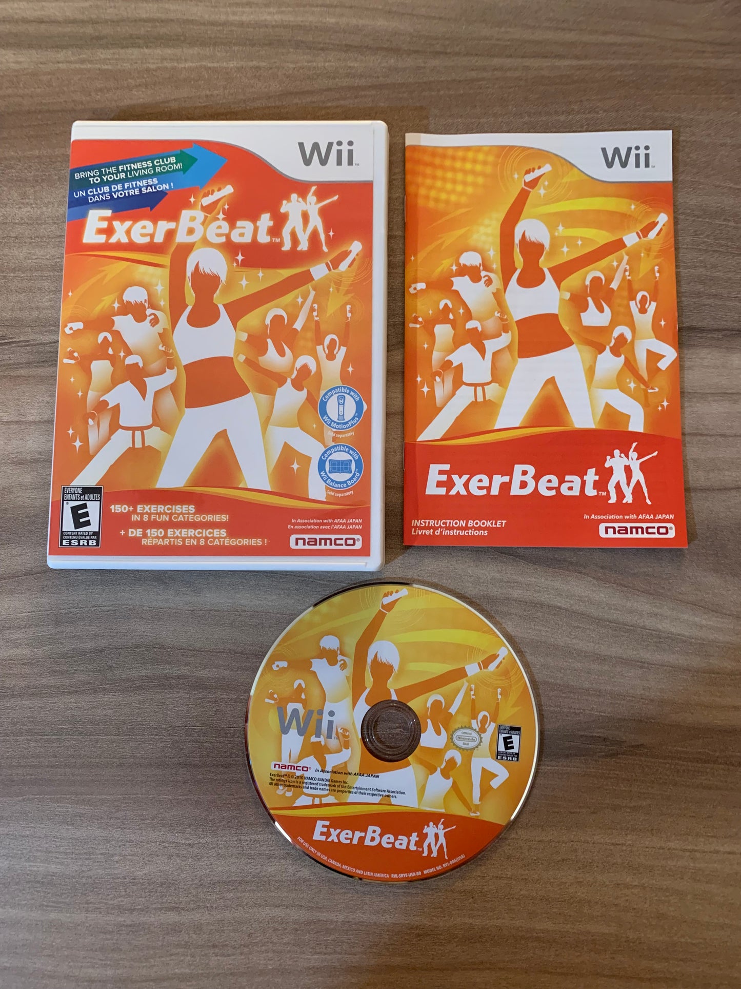 PiXEL-RETRO.COM : NINTENDO WII COMPLET CIB BOX MANUAL GAME NTSC EXERBEAT