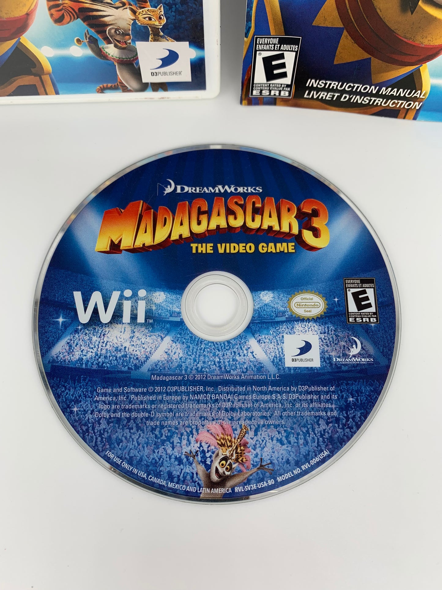 NiNTENDO Wii | MADAGASCAR 3 THE ViDEO GAME