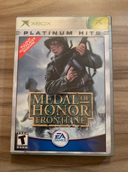 MiCROSOFT XBOX ORiGiNAL | MEDAL OF HONOR FRONTLiNE | PLATiNUM HiTS