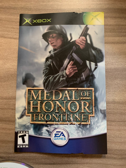 MiCROSOFT XBOX ORiGiNAL | MEDAL OF HONOR FRONTLiNE | PLATiNUM HiTS