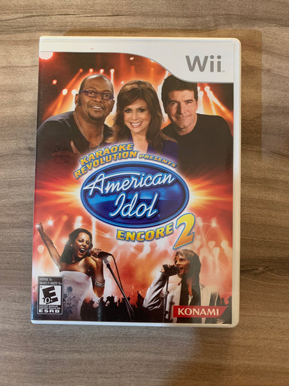 NiNTENDO Wii | KARAOKE REVOLUTiON PRESENTS AMERiCAN iDOL ENCORE 2